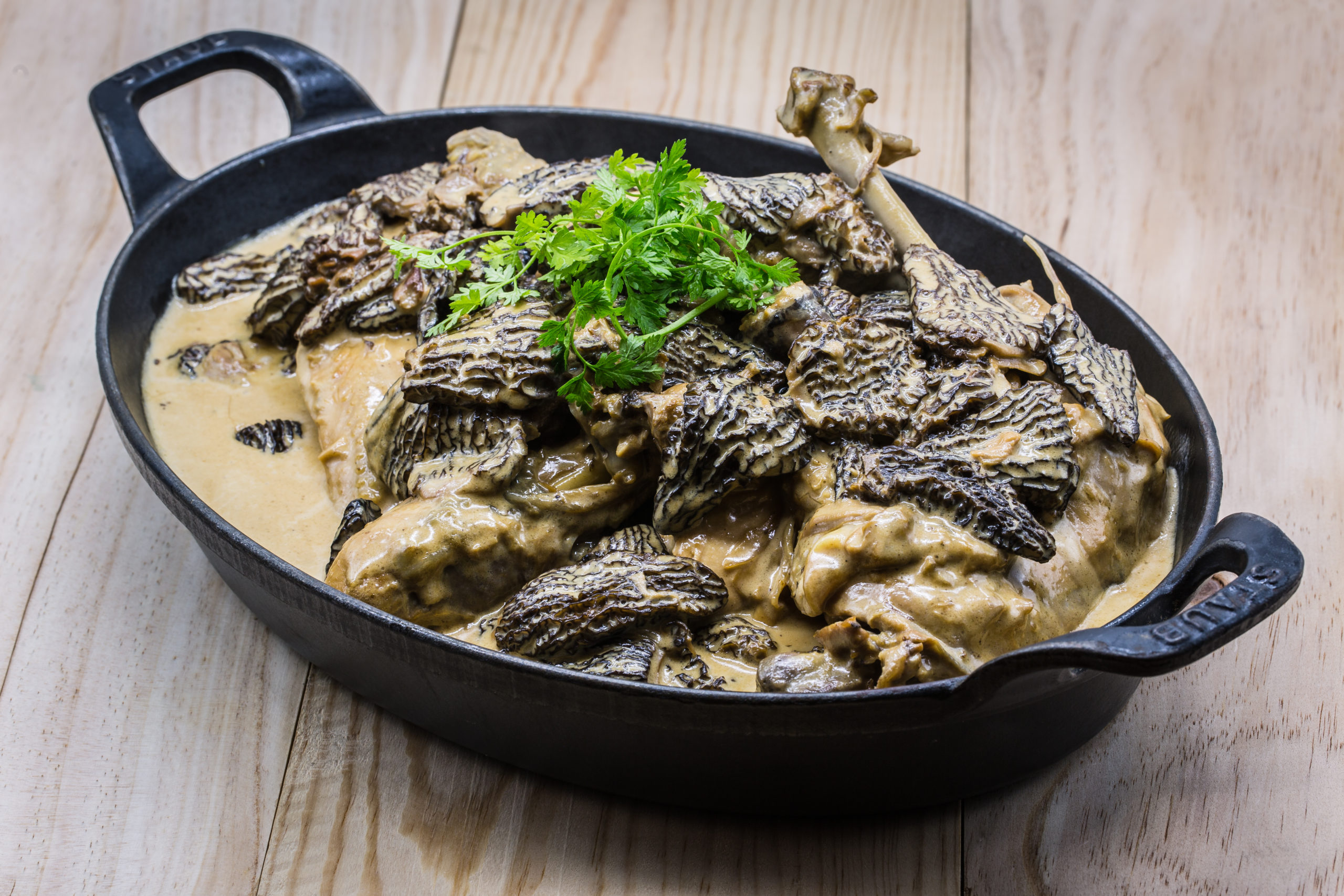 Poulet fermier aux Morilles pour 2 personnes Maison ABEL