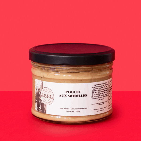Poulet aux morilles