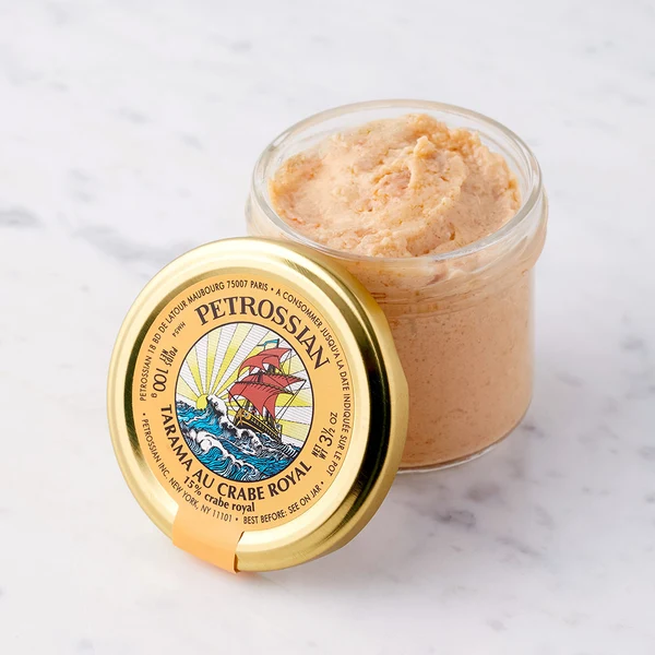 Tarama au crabe royal Petrossian